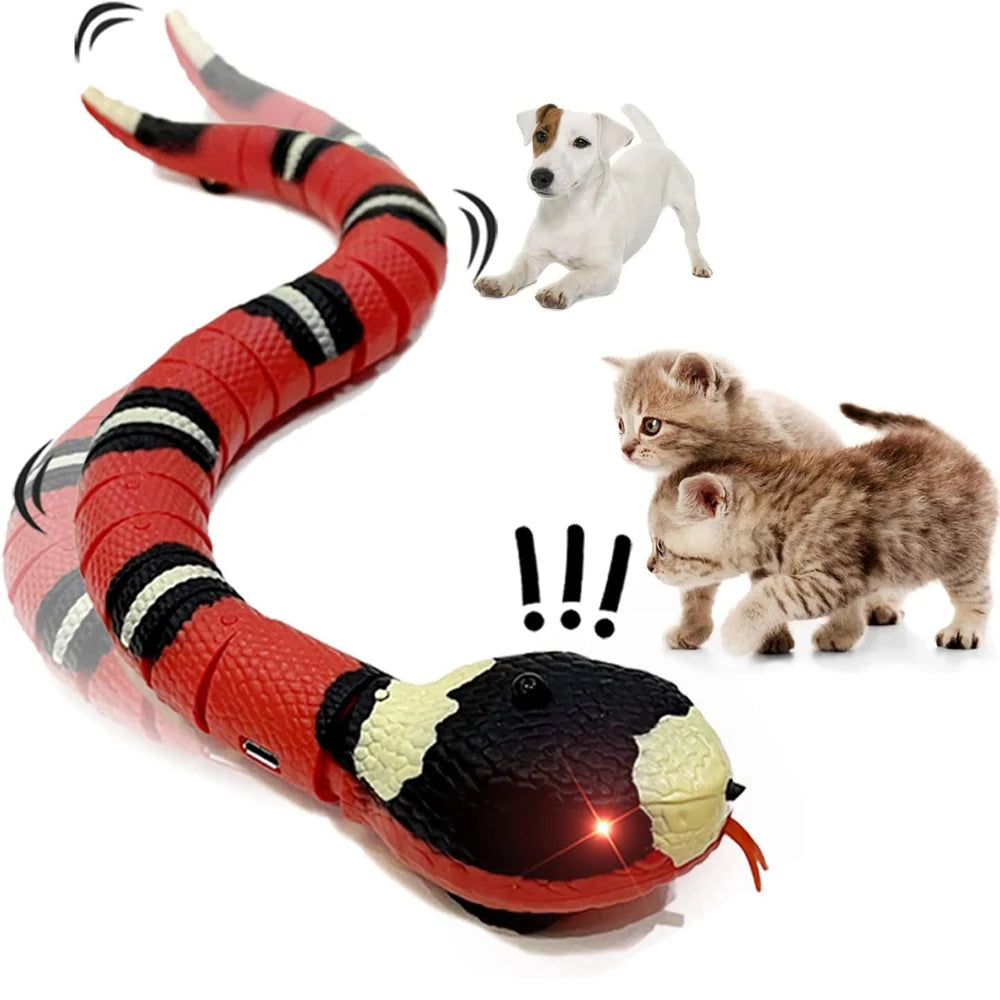 Smart Sensing Snake Interactive Cat Toy