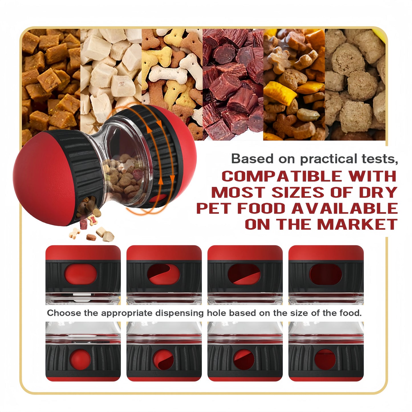 Pet Dog Leaky Food Toy