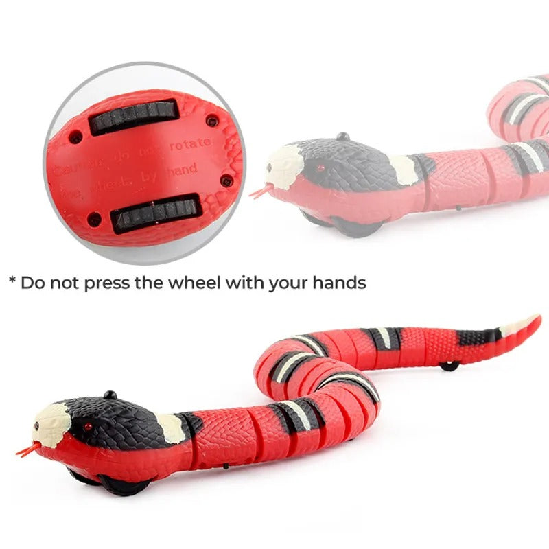 Smart Sensing Snake Interactive Cat Toy