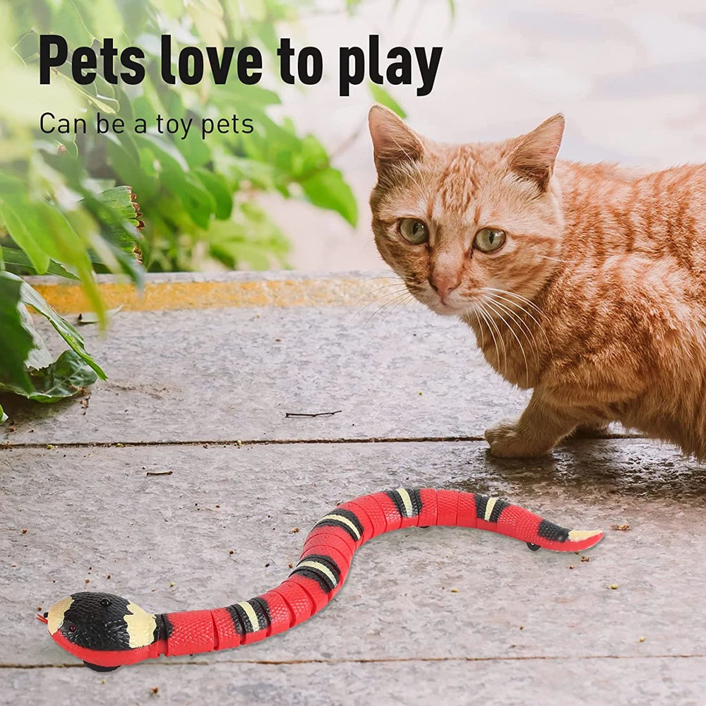 Smart Sensing Snake Interactive Cat Toy